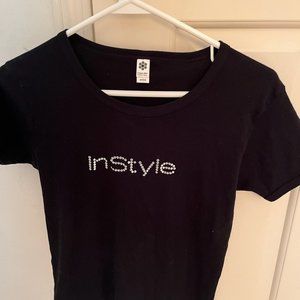 InStyle black short sleeve t shirt Size SM